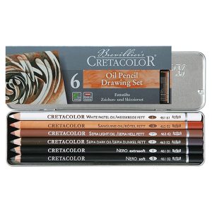 foto di Set da disegno matite grasse ad olio - CRETACOLOR