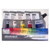 foto di Acrilico Abstract set colori primari Matt - SENNELIER