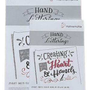foto di Blocco carta "Hand Lettering" 170 g/m² - HAHNEMÜHLE