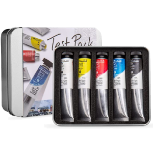 foto di Test Pack Olio Rive Gauche 5 Tubi da 21ml. - SENNELIER