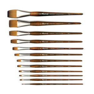 foto di Pennelli Precision Serie 8930 per olio e acrilico piatto – RAPHAËL