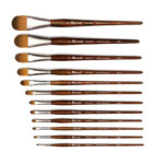 Pennelli Precision Serie 8940 per olio e acrilico a lingua di gatto - RAPHAËL