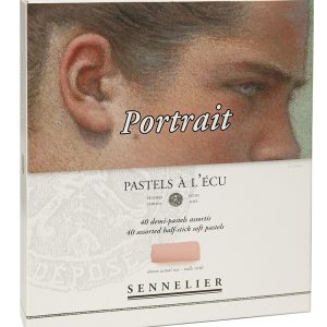 foto di Set da 40 mezzi Pastelli morbidi “à l'écu” - Ritratto - SENNELIER