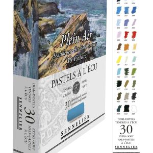 foto di Set da 30 mezzi Pastelli morbidi “à l'écu” - Paesaggi di Mare - SENNELIER
