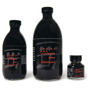 foto di Inchiostro nero indiano "À LA PAGODE" - SENNELIER