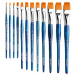 Pennello Sintetico Ambra - 874 Punta Piatta - TINTORETTO