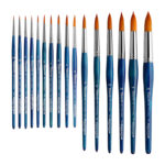 Pennello Sintetico Ambra - 943 Punta Tonda - TINTORETTO