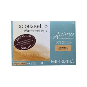 foto di blocco acquerello Grana fine fabriano 18x26 ps