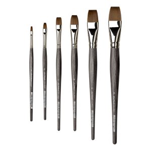 foto di pennelli per acquerello Colineo serie 5822 ps