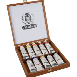 foto di colori al olio 70 010 mussini scatola 10 x 35 ml vetrina ps