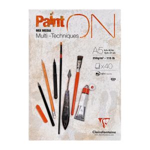 foto di Blocco Paint ON Bianco A5PS