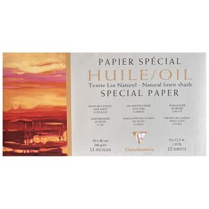 foto di blocco per pittura ad Olio di Lino 20x40