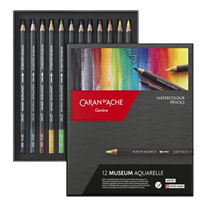 foto di matite acquerellabili museum 12 ps