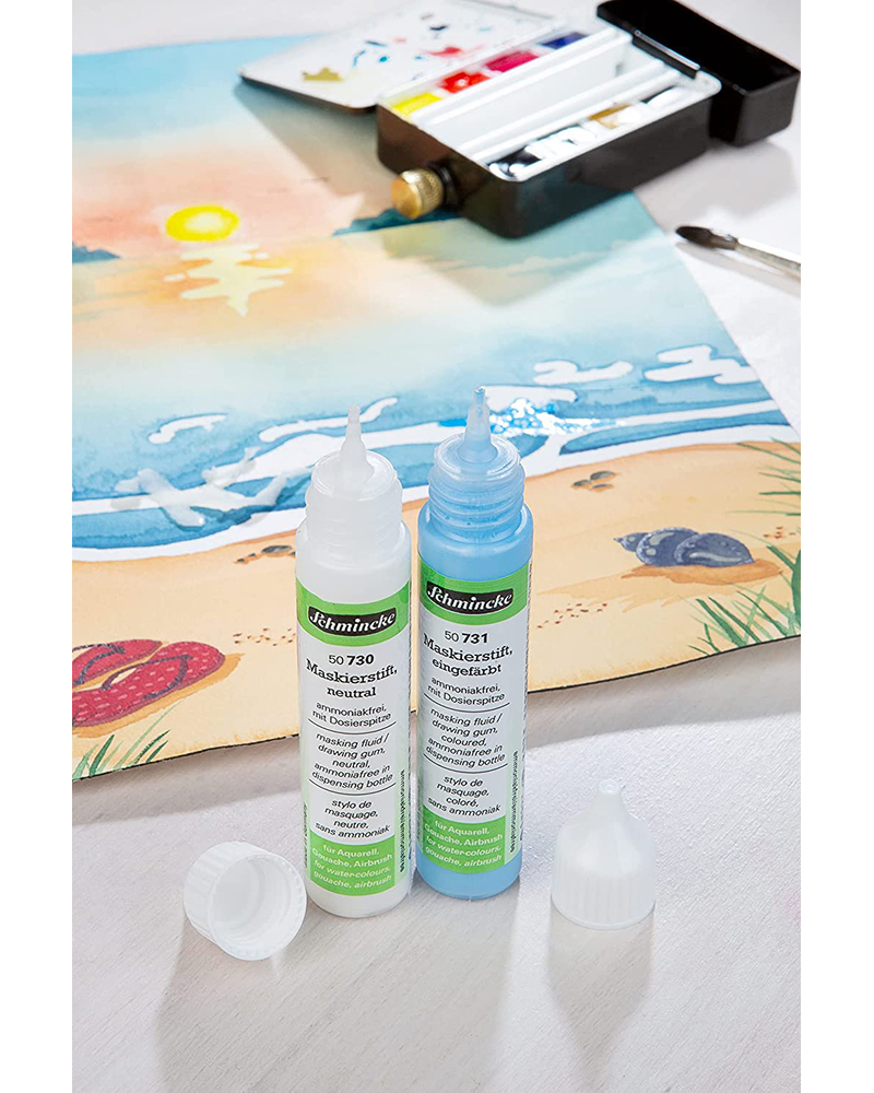 penna per mascheratura bianca e azzurra 100 ml ps