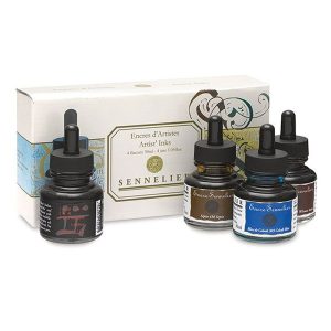 foto di Set inchiostro di china per calligrafia - SENNELIER