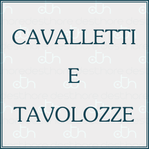 CAVALLETTI - TAVOLOZZE