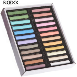 foto di Pastelli Secchi Blockx - confezione 24 pastelli "colori chiari" - BLOCKX