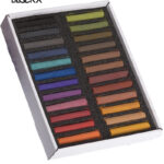 Pastelli Secchi Blockx - confezione 24 pastelli "colori scuri" - BLOCKX