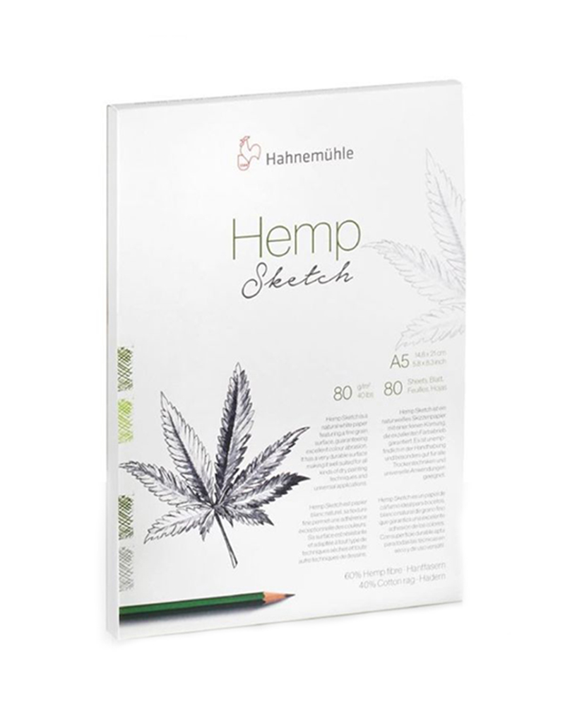10-625-450-vetrina D foto di Blocco schizzi "Hemp Sketch" 80 g/m²- HAHNEMÜHLE