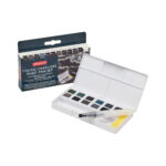 Set Acquerelli "Tinted Charcoal" 12 mezzi godet - DERWENT