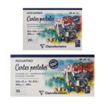Aquapad "Cartes postales"  300 g/m²- CLAIREFONTAINE