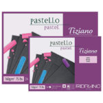 Blocco "Tiziano Nero" - 160 g/m² per pastello - FABRIANO