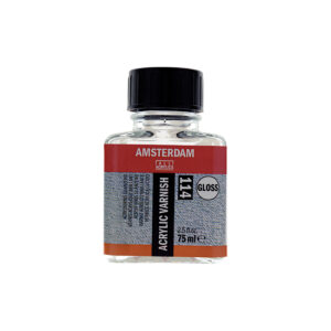 foto di Vernice Finale Lucida 114 - per colori acrilici 75 ml - AMSTERDAM