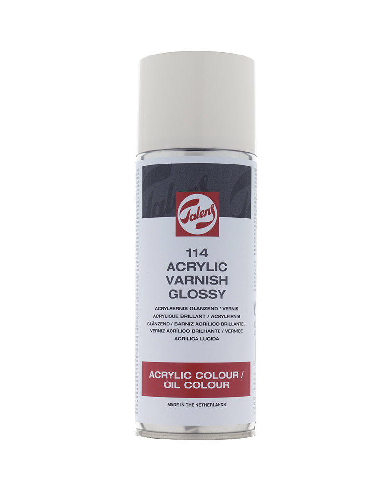 95165114 foto di Vernice Finale Lucida Spray 114 - per colori acrilici - TALENS