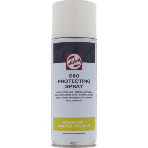 foto di Spray Fissativo 680 - per Acquerello e Tempera Gouache - TALENS