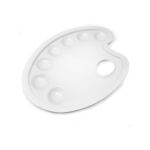 Tavolozza ovale in plastica - TALENS