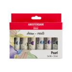 Acrilico Amsterdam Set Perlati - 6 x 20 ml - AMSTERDAM
