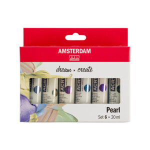 foto di Acrilico Amsterdam Set Perlati – 6 x 20 ml – AMSTERDAM