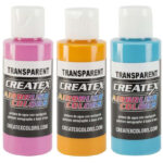 Createx - Colori acrilici per aerografo trasparenti