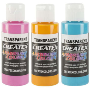 foto di Createx - Colori acrilici per aerografo trasparenti